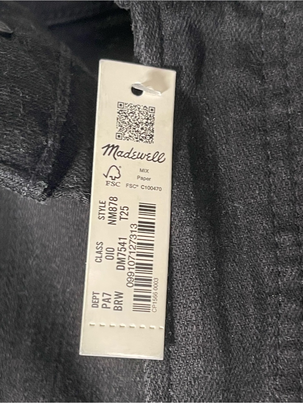 Madewell NWT The Tall Curvy Perfect Vintage Wide Leg Jeans High Rise Size 25T - Picture 13 of 16